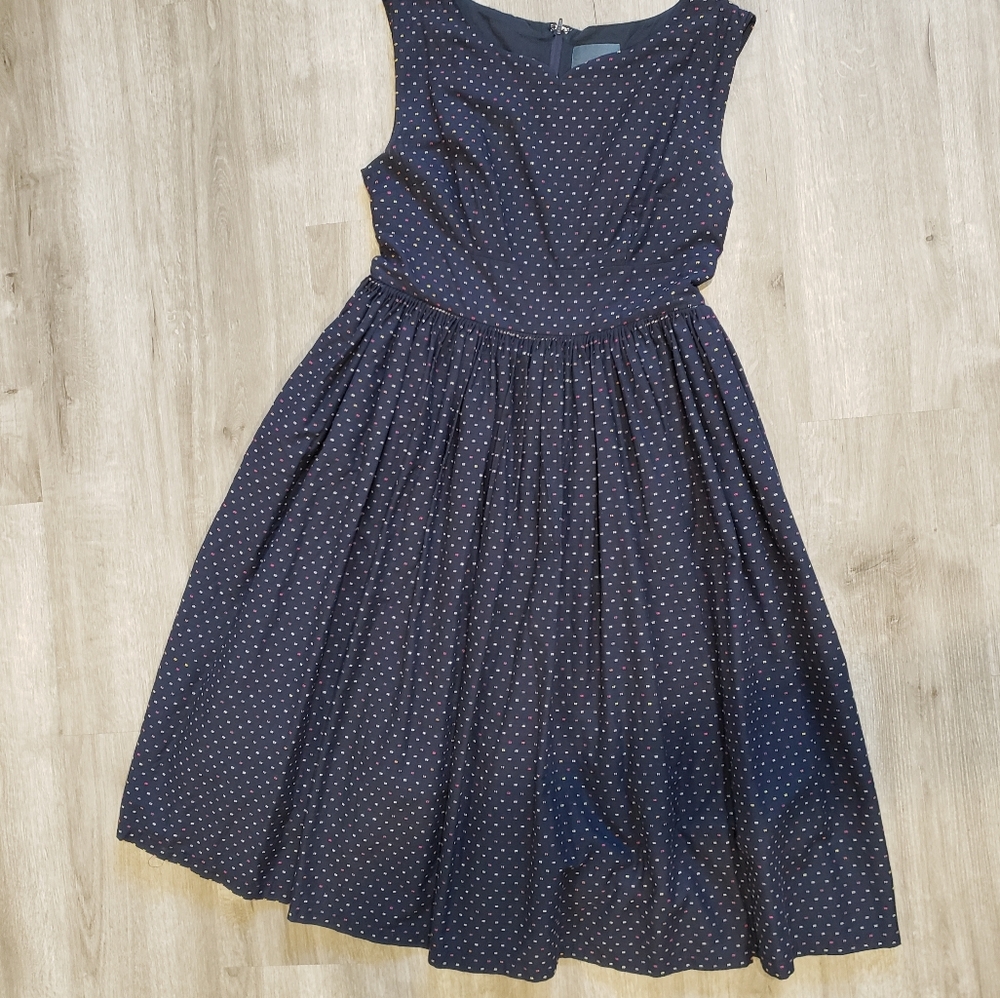MODCLOTH - Nave blue, midi dress